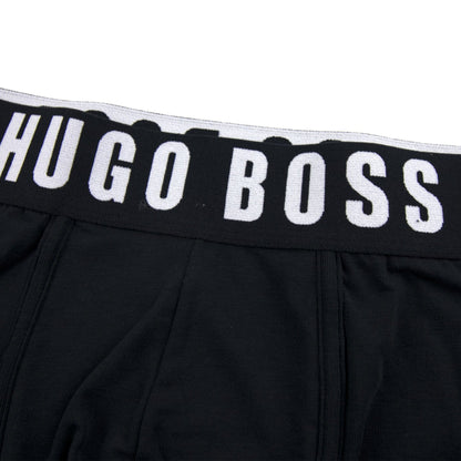 Hugo Boss Cotton Modal Stretch Boxer Trunk Black