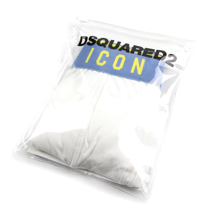 Dsquared2 Icon Boxer Trunk White/Blue/Yellow
