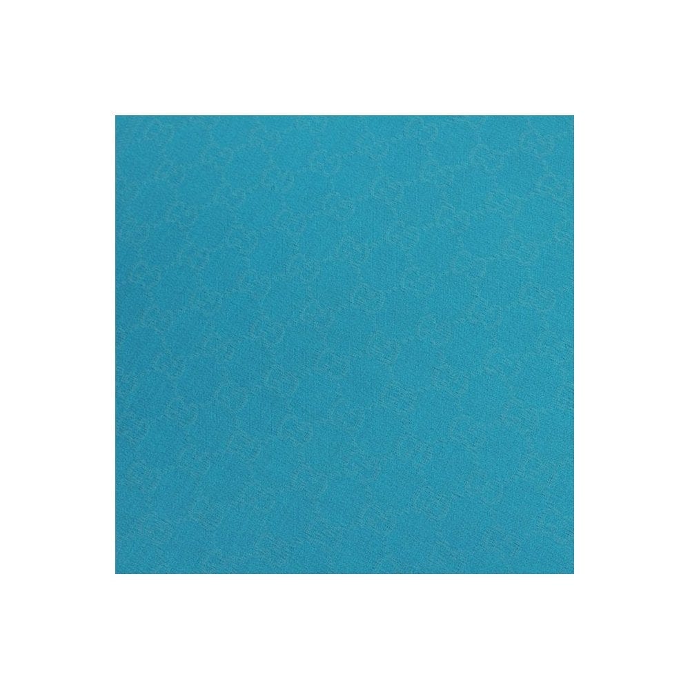 Gucci Junior GG Cotton Shawl Blue