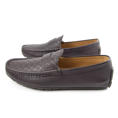 Gucci Microsoft GG Driver Loafer Brown