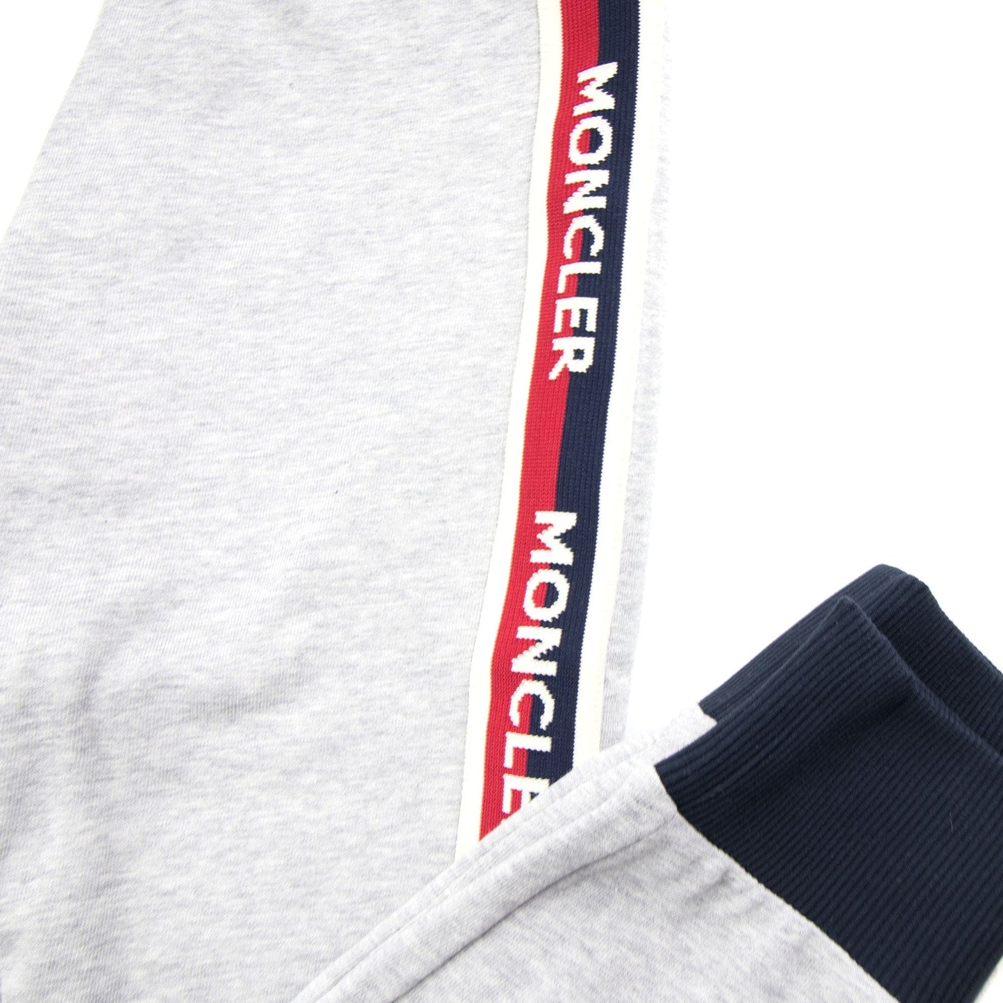 Moncler Junior Tracksuit Light Grey