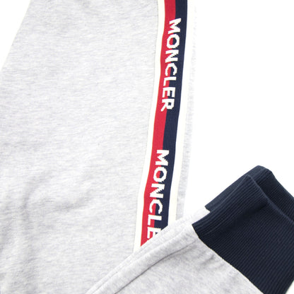 Moncler Junior Tracksuit Light Grey