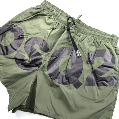 Dsquared2 DSQ2 Swim Shorts Khaki/Black