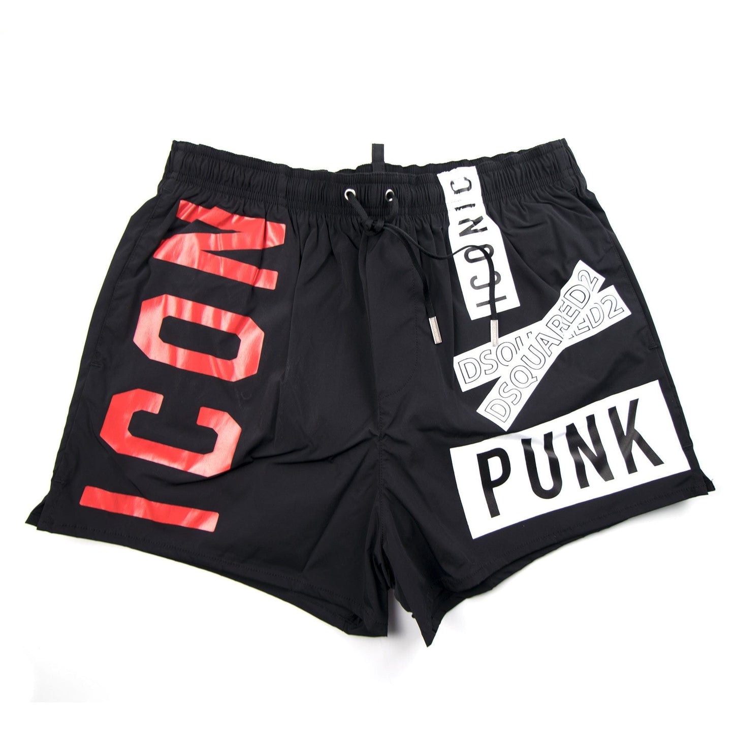 Dsquared2 Punk Icon Swim Shorts Black
