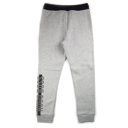 Hugo Boss Kids Track Bottoms Rubber Logo Grey/Black