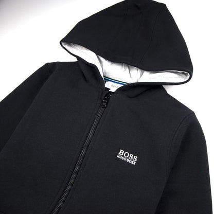 Hugo Boss Kids Side Logo Hoody Black