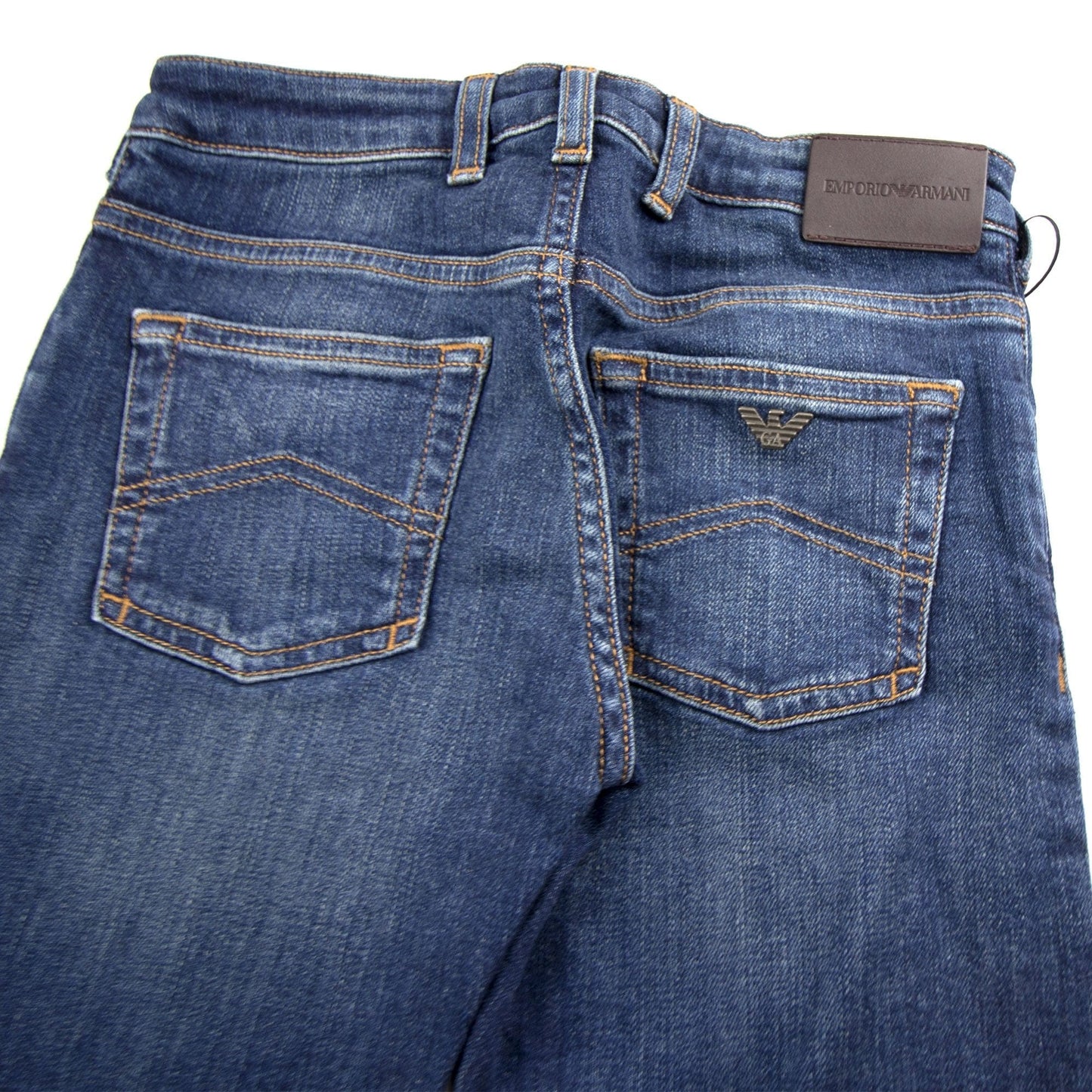 Emporio Armani Jnr Mid Wash Denim