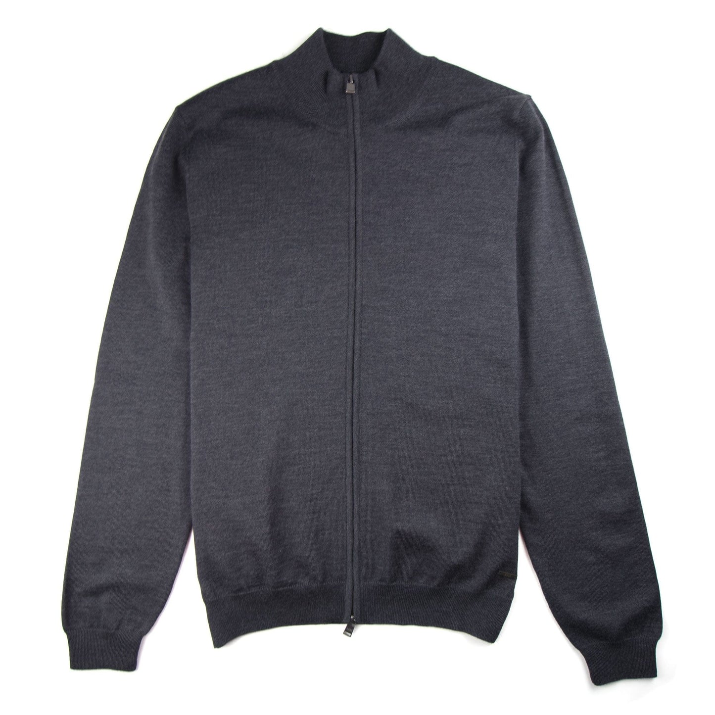 Hugo Boss Balonso Full Zip Jumper Dark Grey