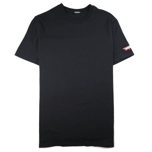Dsquared2 Underwear Leaf Logo T-Shirt Black