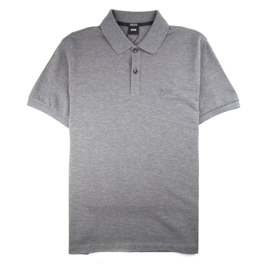 Hugo Boss Pallas Short Sleeve Polo Shirt Dark Grey