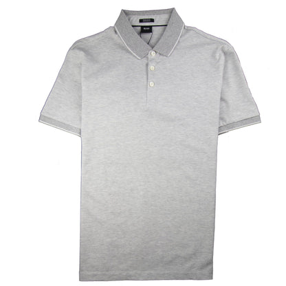 Hugo Boss Prout 10 Short Sleeve Polo Light Grey