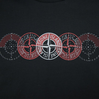Stone Island Junior 5 Compass T-Shirt Black