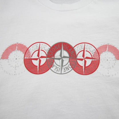 Stone Island Junior 5 Compass T-Shirt White
