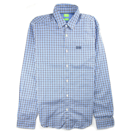Hugo Boss C-Buster Check Shirt Sky Blue