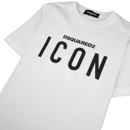 Dsquared2 Kids Icon T-Shirt White