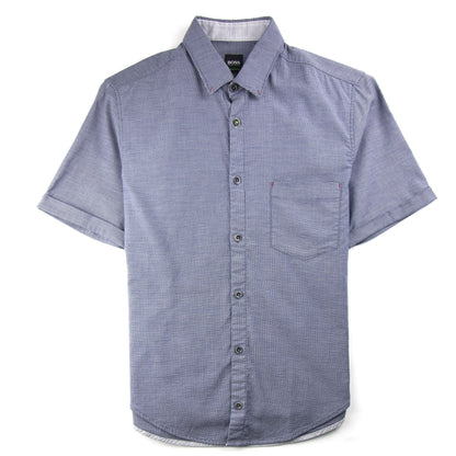 Hugo Boss Bayni_R Short Sleeve Shirt Dark Grey