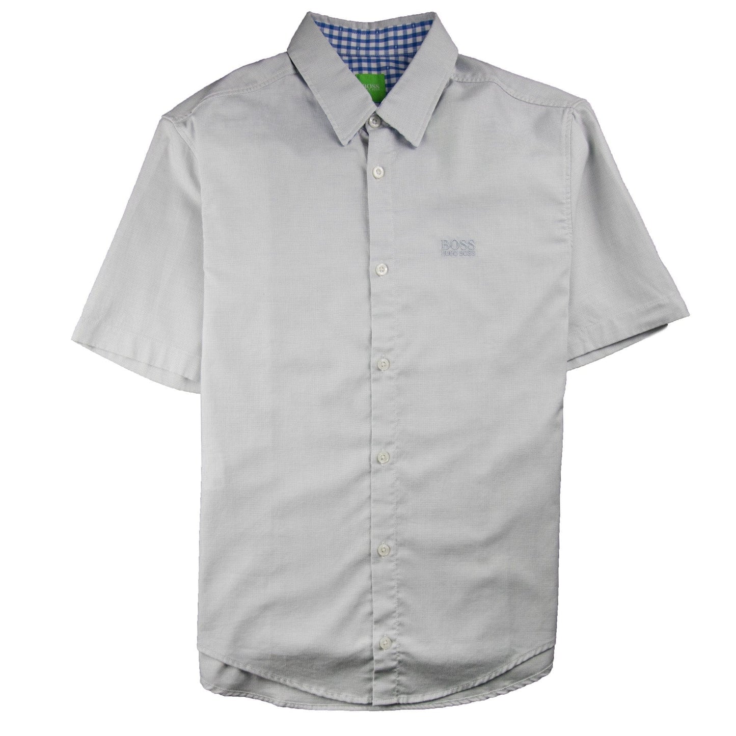 Hugo Boss C-Busterino Short Sleeve Shirt Light Grey