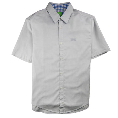 Hugo Boss C-Busterino Short Sleeve Shirt Light Grey