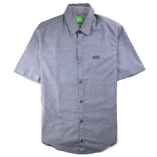 Hugo Boss C-Busterino Short Sleeve Shirt Dark Grey