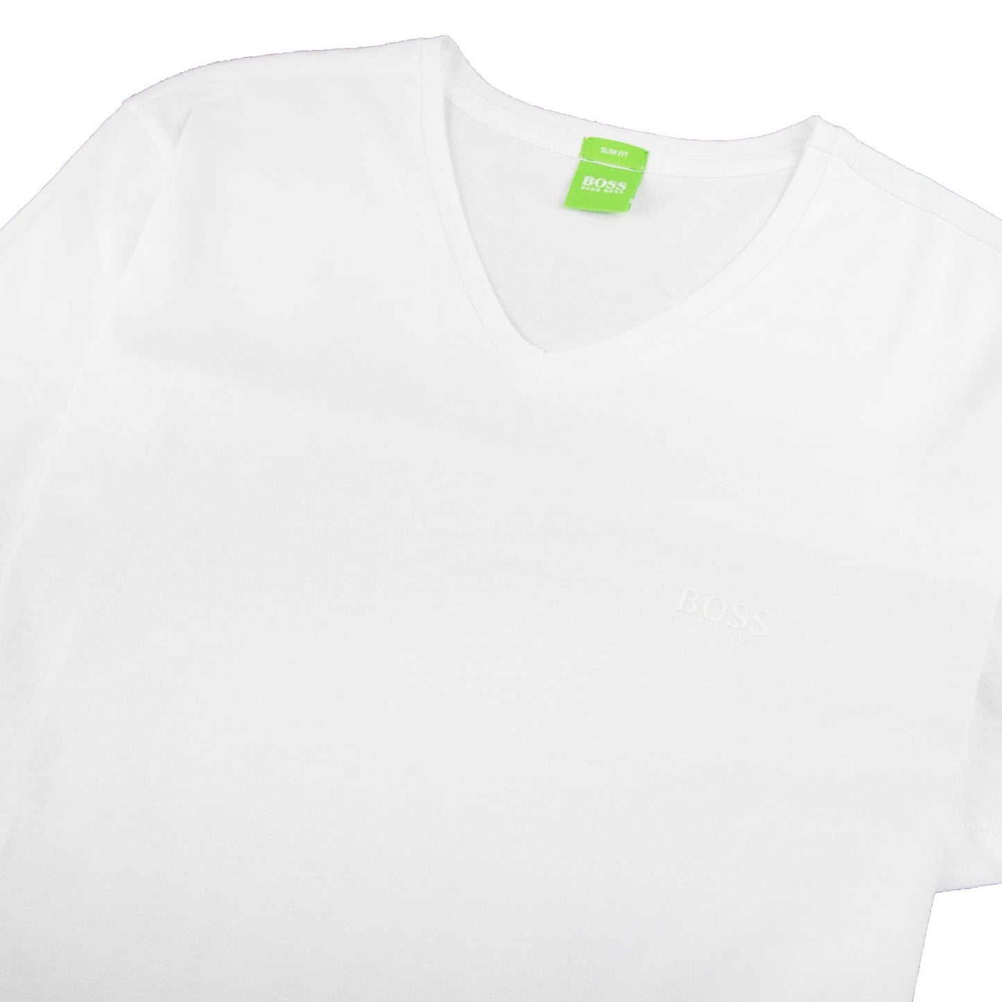 Hugo Boss C-Canistro 80 V Neck T-Shirt White