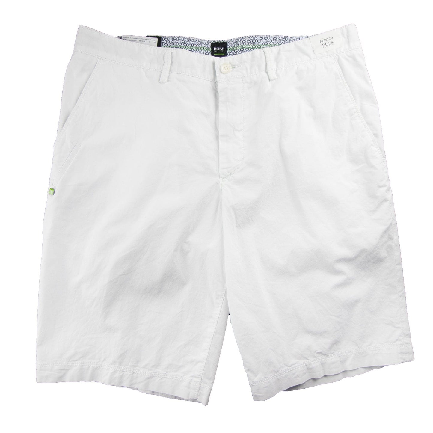 Hugo Boss Bright-D Chino Shorts White