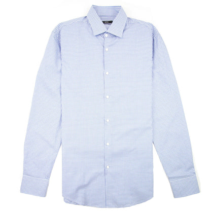 Hugo Boss Jenno Check Shirt Sky Blue