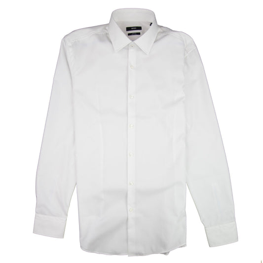 Hugo Boss Slim Fit Stretch Shirt White