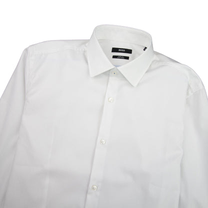 Hugo Boss Slim Fit Stretch Shirt White