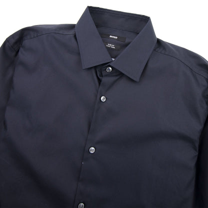 Hugo Boss Jerris Inside Check Shirt Navy