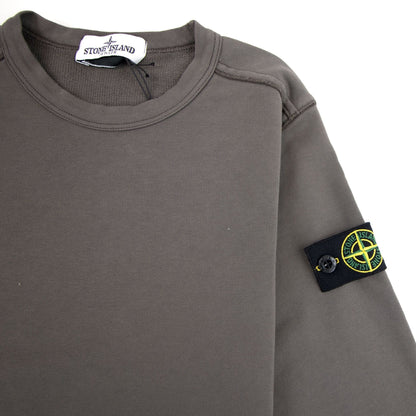 Stone Island Junior S/S Sweatshirt Khaki