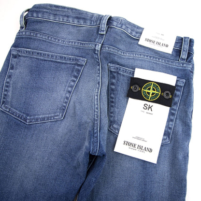Stone Island Junior Sk Used Wash Jeans Denim