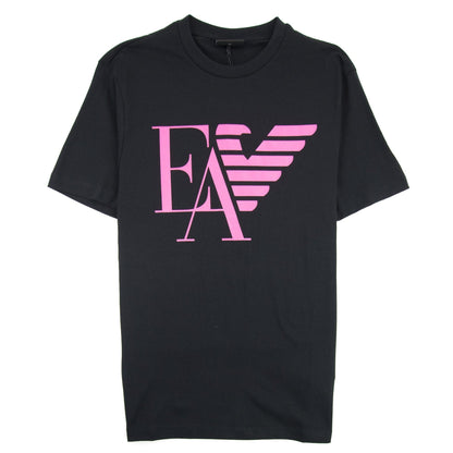 Armani Jeans Ea Eagle Print Logo T-shirt Nero 0999