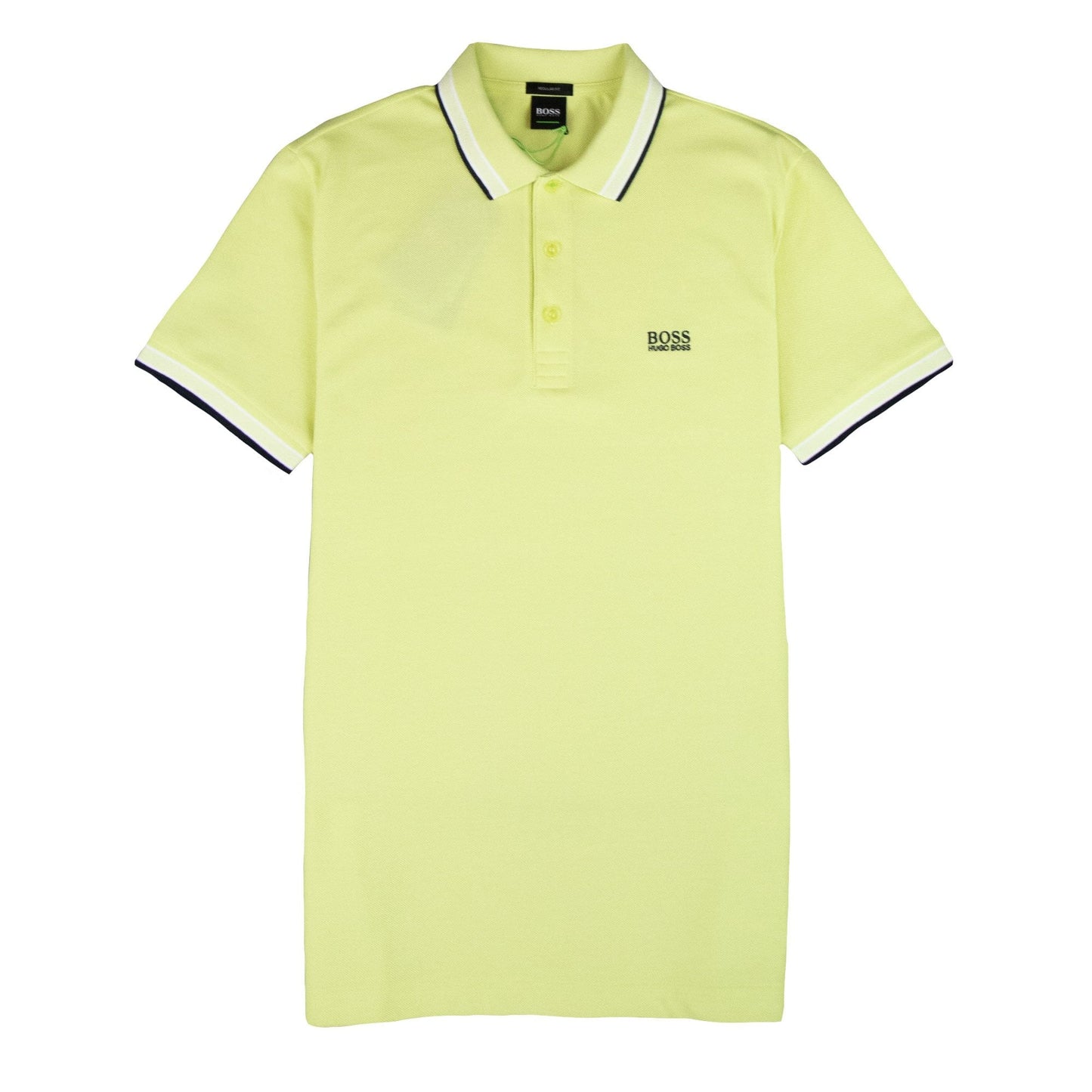 Hugo Boss Paddy Short Sleeve Polo Shirt Yellow