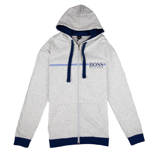 Hugo Boss Authentic Hooded Jacket Grey/Blue