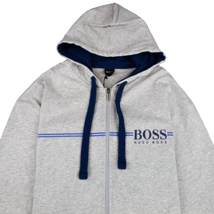 Hugo Boss Authentic Hooded Jacket Grey/Blue