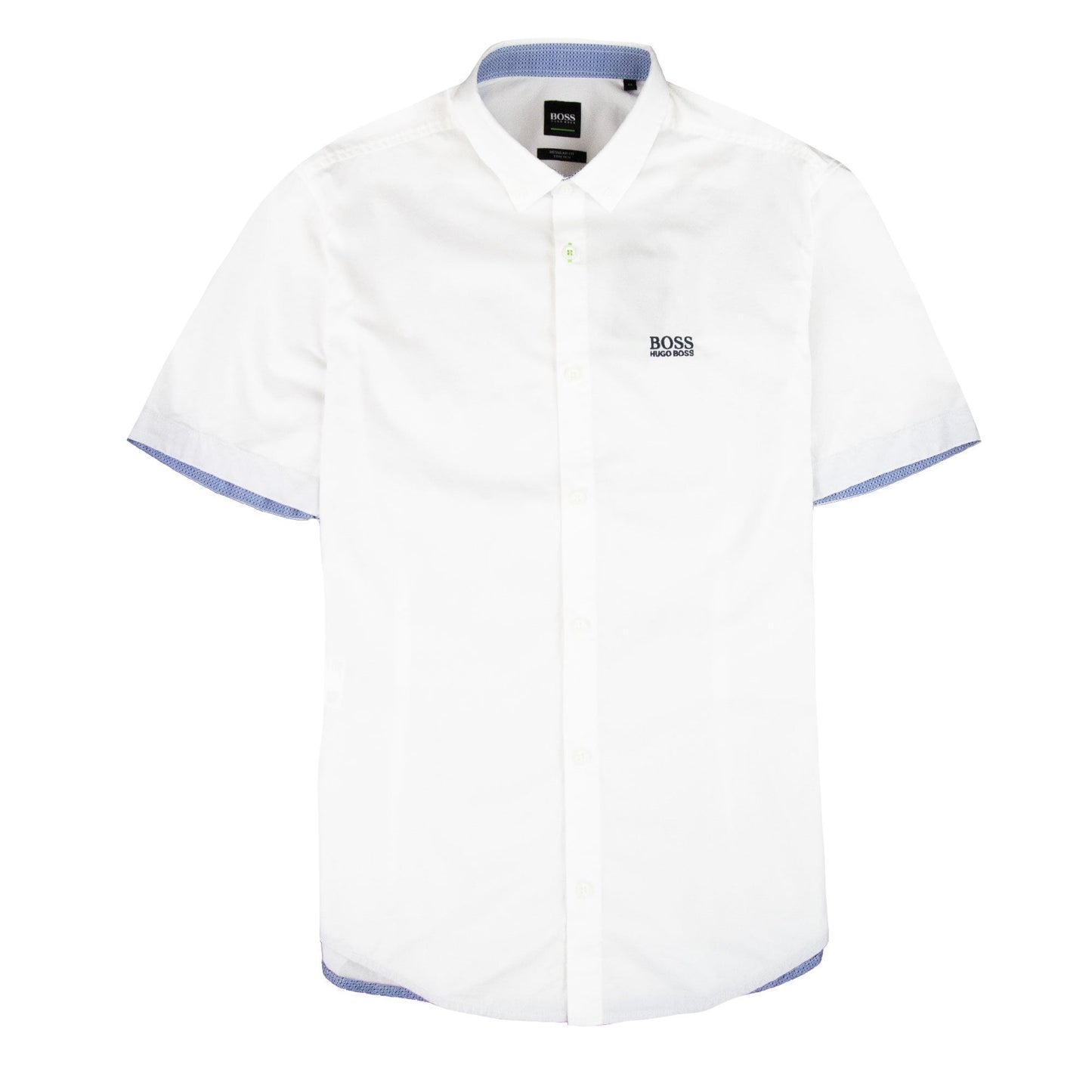 Hugo Boss Biada R Short Sleeve Shirt White