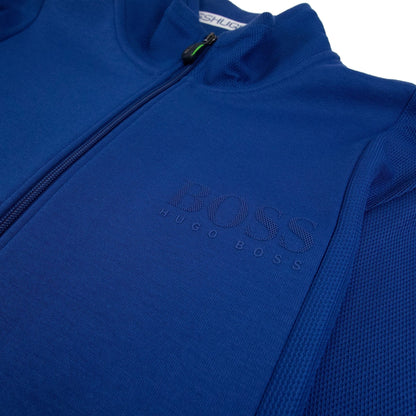 Hugo Boss Hugo Boss Full Zip Funnel Neck Cardigan Royal Blue