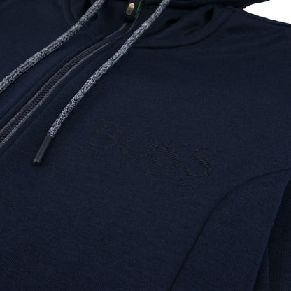 Hugo Boss Saggy Hoody Navy Blue/Marl Grey