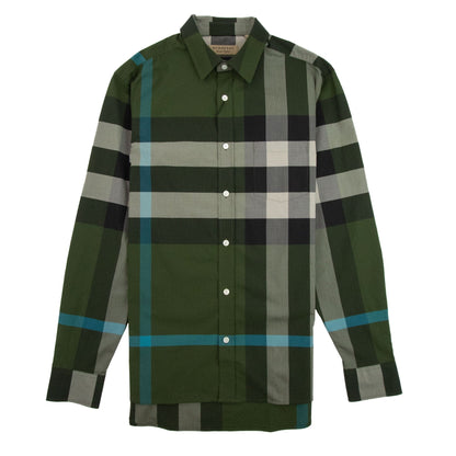 Burberry Windsor Long Sleeve Shirt Green