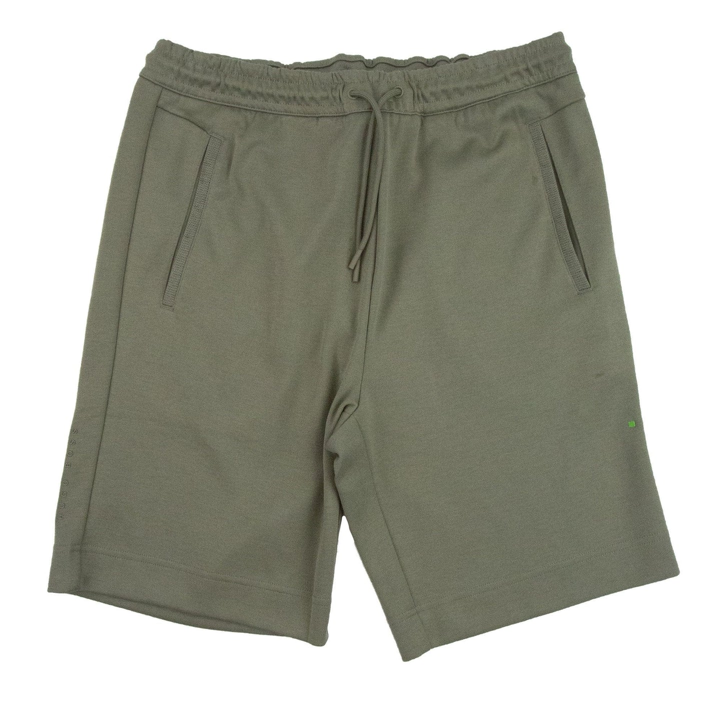 Hugo Boss Headlo Rubber Logo Shorts Khaki