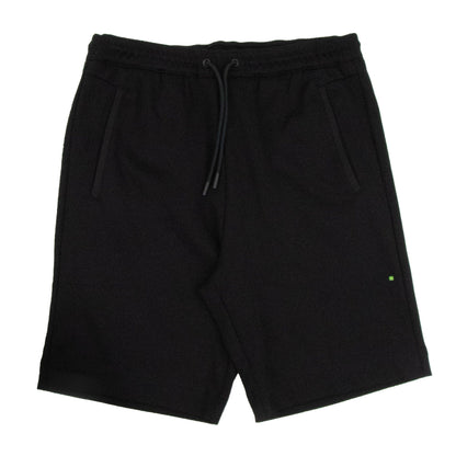 Hugo Boss Headlo Rubber Logo Shorts Black