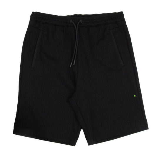 Hugo Boss Headlo Rubber Logo Shorts Black