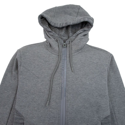 Hugo Boss Selwyn Zip Logo Hoody Grey 059