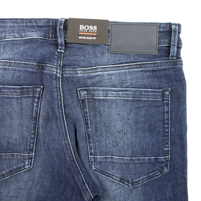 Hugo Boss Charleston Bc Bike Super Stretch Denim Jeans Denim