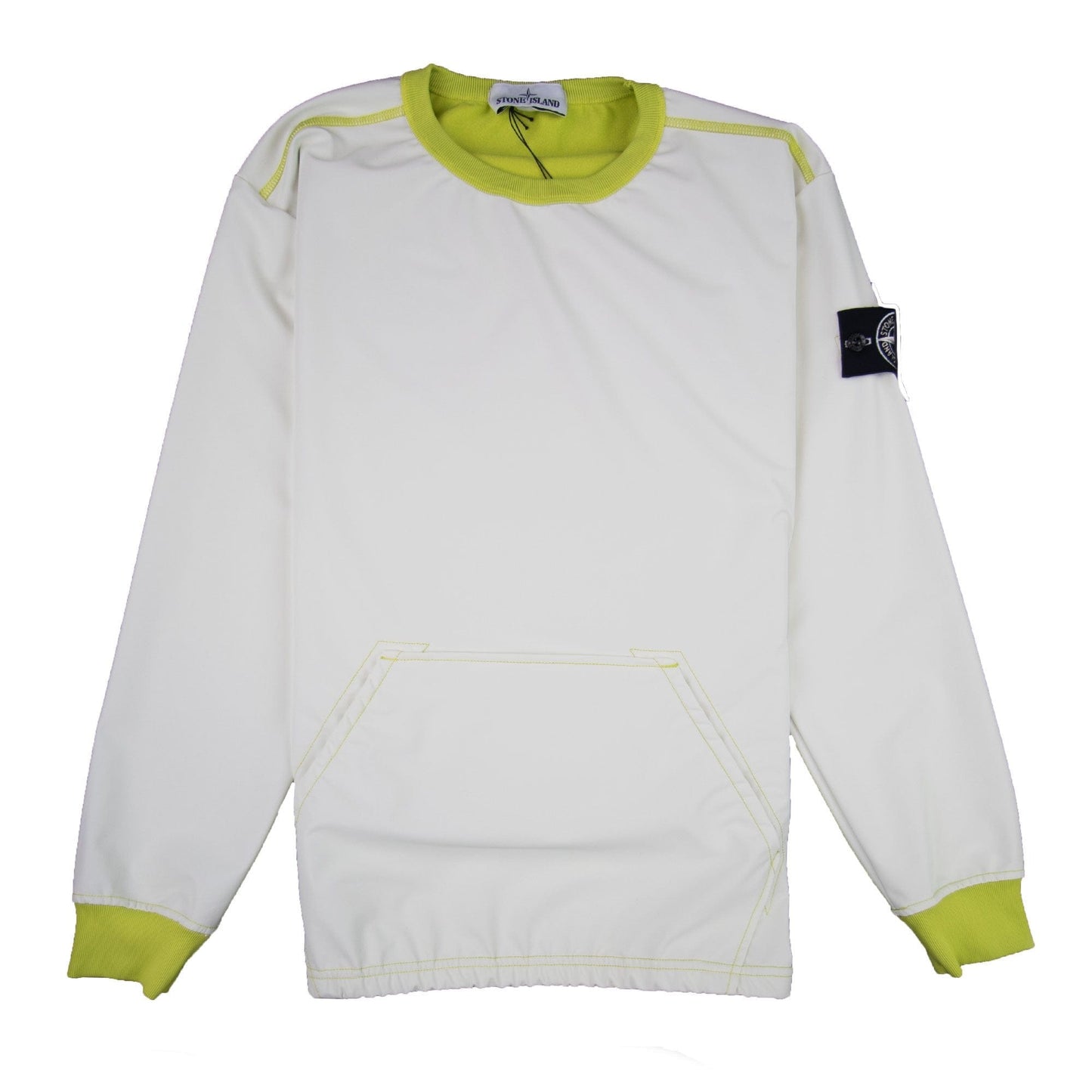 Stone Island Inside Out Le 3m Reflective Sweatshirt Yellow V0038