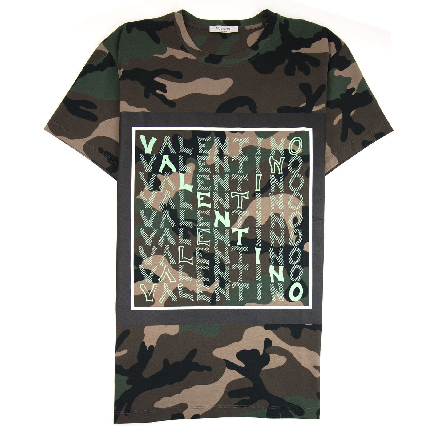 Valentino V For Valentino T-Shirt Camo