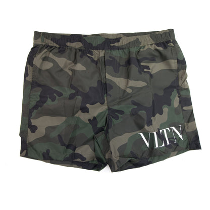 Valentino Vltn Swim Shorts Camo