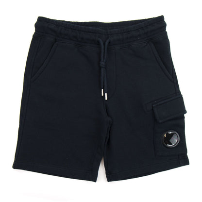 CP Company Undersixteen Navy Lens Logo Bermuda Shorts Navy 888
