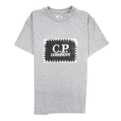 CP Company Undersixteen Patch Logo T-shirt Grey M93