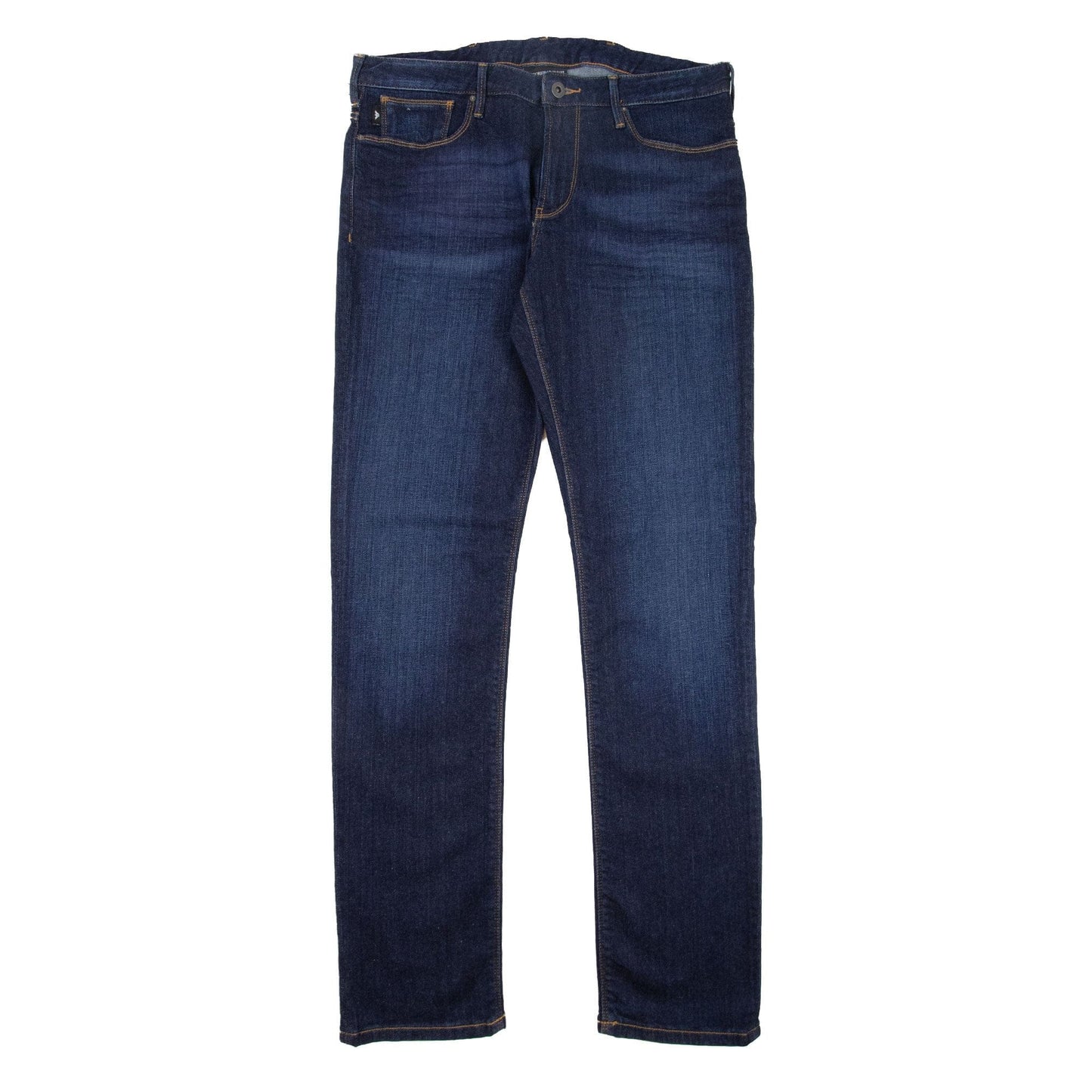 Emporio Armani Orange Stitch J06 Slim Fit Denim Blue 0941